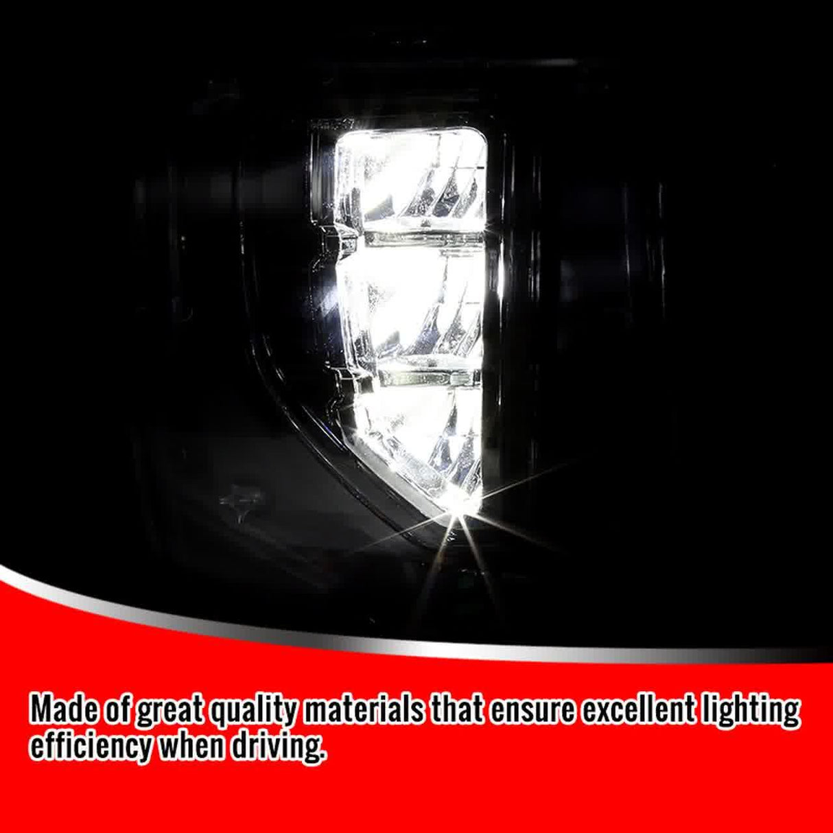 Spec-D LED Projector Fog Lights Chevy Silverado 1500 (16-18) Chrome Housing - Clear or Smoke Lens