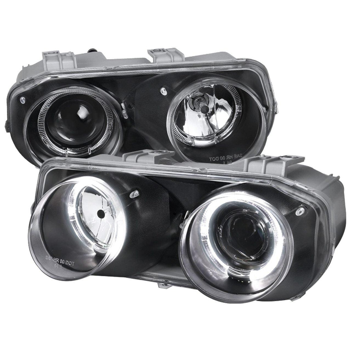 Spec-D Projector Headlights Acura Integra (1994-2001) Black w/ Halo