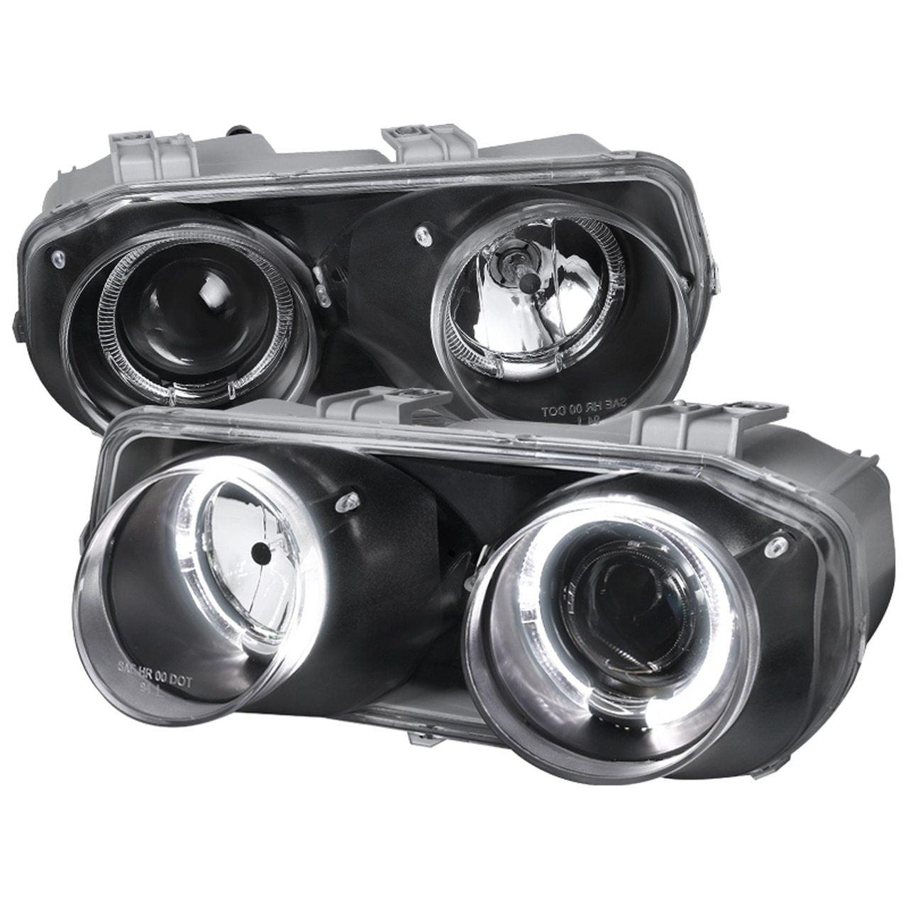 Spec-D Projector Headlights Acura Integra (1994-2001) Black w/ Halo