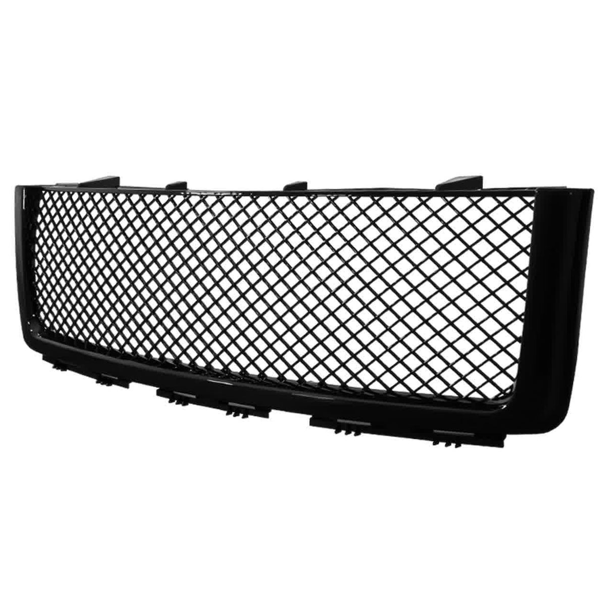 Spec-D Grill GMC Sierra 1500 (07-13) Chrome / Black - Mesh / Round Punch / Honeycomb Style