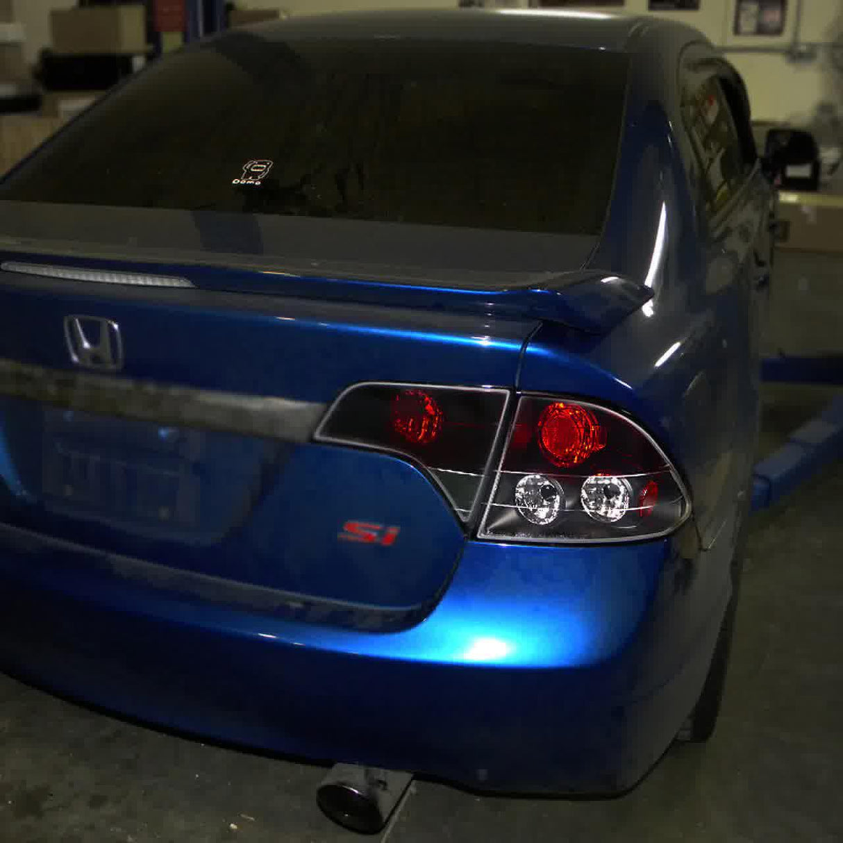 Tail Lights Honda Civic Sedan (2006-2011) Black or Chrome Housing - K2 Industries