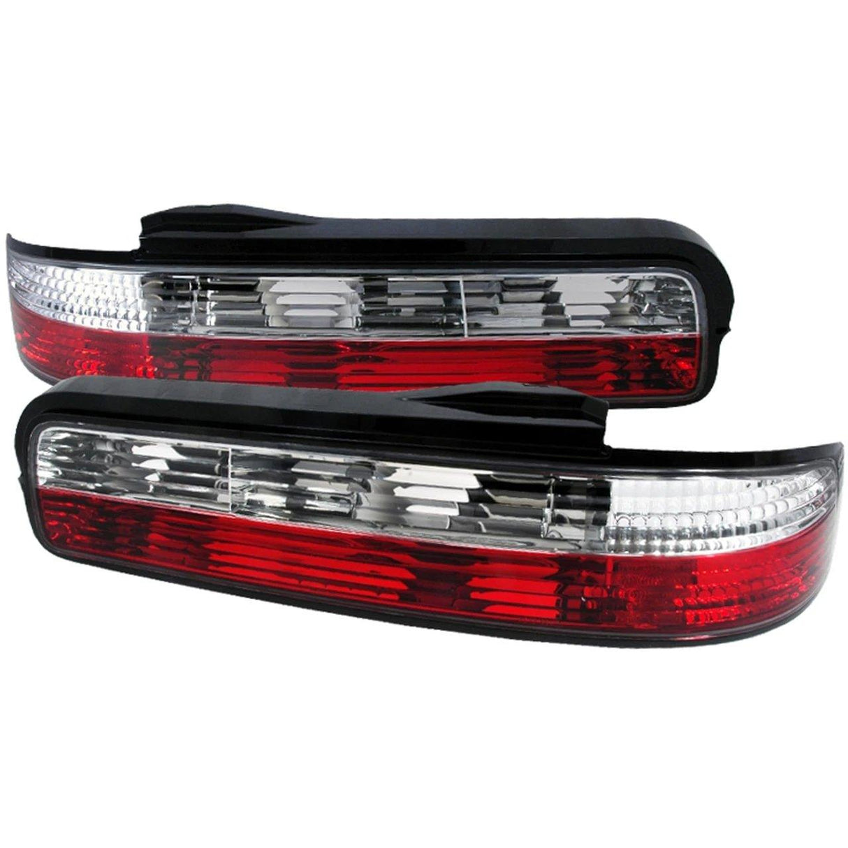 Spec-D Tail Lights Nissan 240SX S13 Coupe (89-94) JDM Kouki Style or Red LED