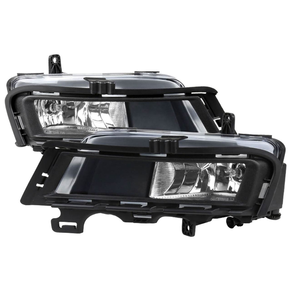 Spec-D OEM Fog Lights VW Golf MK7 (2015-2017) Chrome Housing - Clear Lens