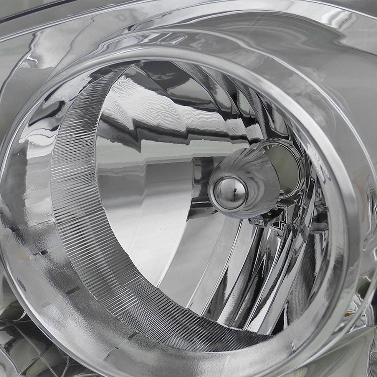 Spec-D OEM Replacement Headlights Dodge Ram 1500 (2006-2008) 2500/3500 (2006-2009) Clear / Black / Smoked