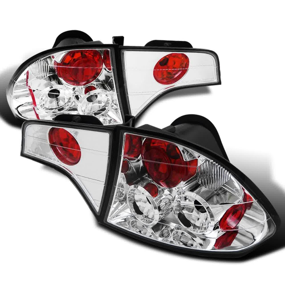 Tail Lights Honda Civic Sedan (2006-2011) Black or Chrome Housing - K2 Industries