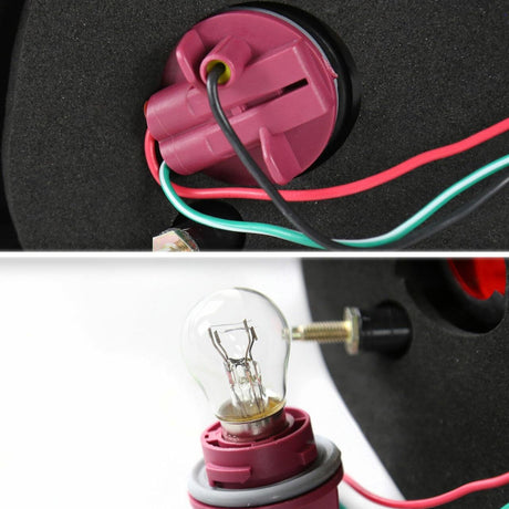 Tail Lights BMW E36 Sedan & E36 M3 Sedan (1992-1998) Red Tint - K2 Industries