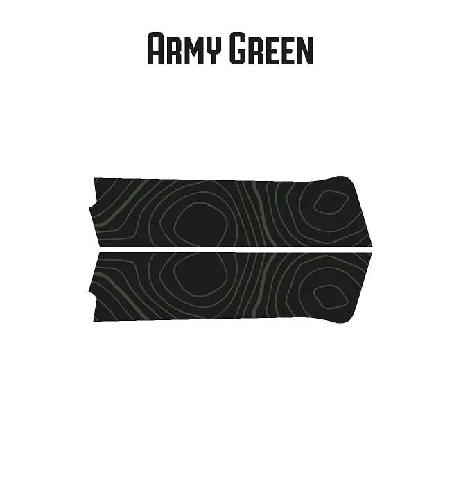 Topographic Outer Hood Trim Overlay (Top) - 2024+ Land Cruiser