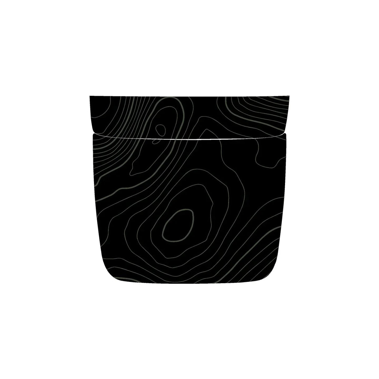 Topographic Rear Center Console Panel Protection - 2024+ Land Cruiser