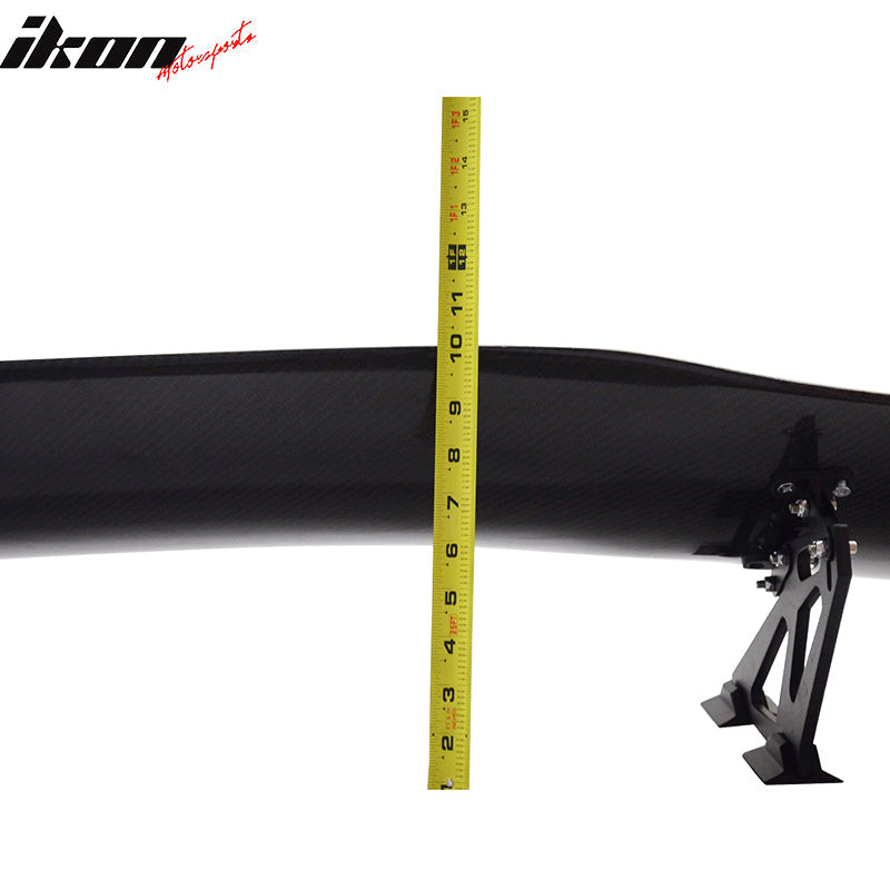 Universal 57" GT Style Racing Race Drag Trunk Spoiler 3D Carbon Fiber