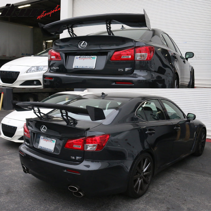 2006-2014 Lexus IS250 IS350 IS F 57" Wide Trunk Spoiler Carbon Fiber