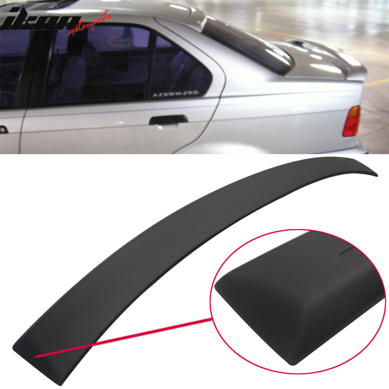 1992-1998 BMW E36 3 Series Sedan AC Style Roof Spoiler ABS