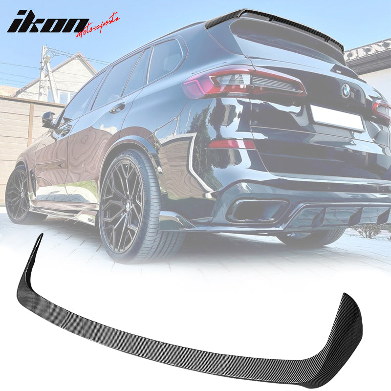 2019-2022 BMW G05 X5 HM Style ABS Rear Roof Spoiler Lip Wing