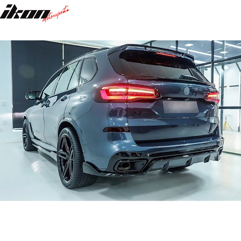 2019-2022 BMW G05 X5 HM Style ABS Rear Roof Spoiler Lip Wing