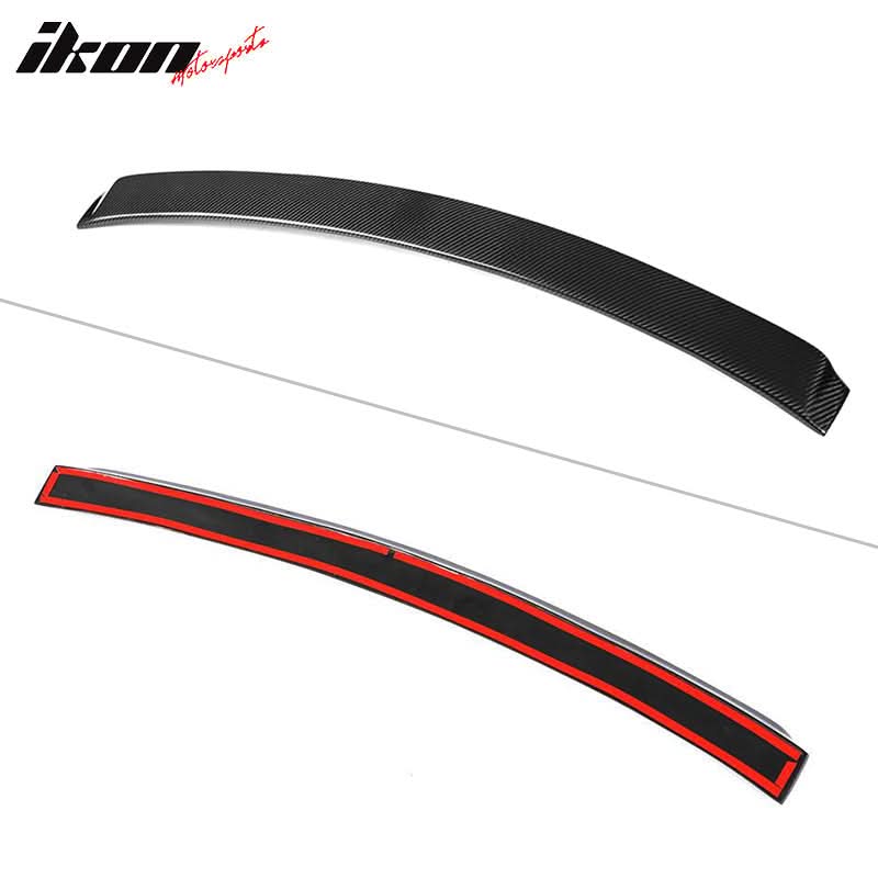 2019-2023 BMW G20 3-Series G80 M3 IK Style Roof Spoiler Carbon Fiber