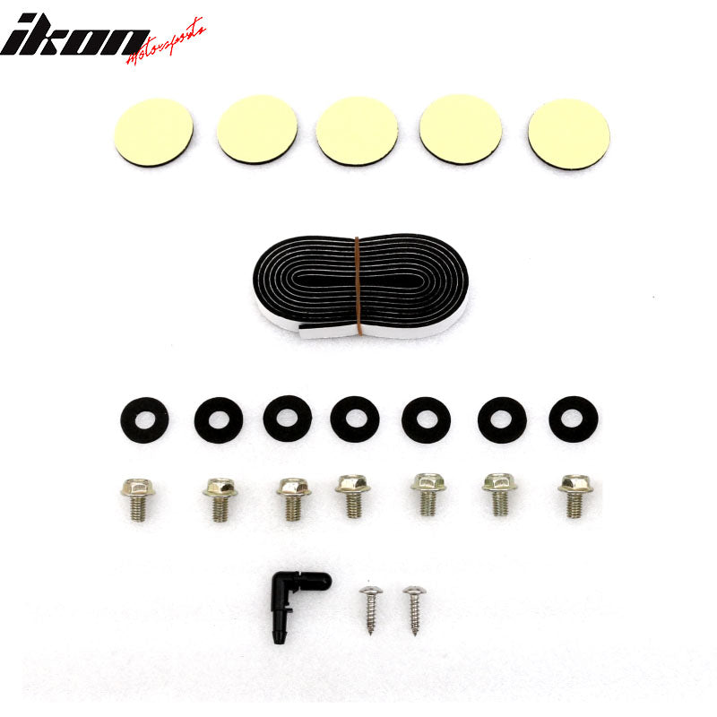 2012-2018 Focus Hatchback Painted ABS Rear Roof Spoiler Wing