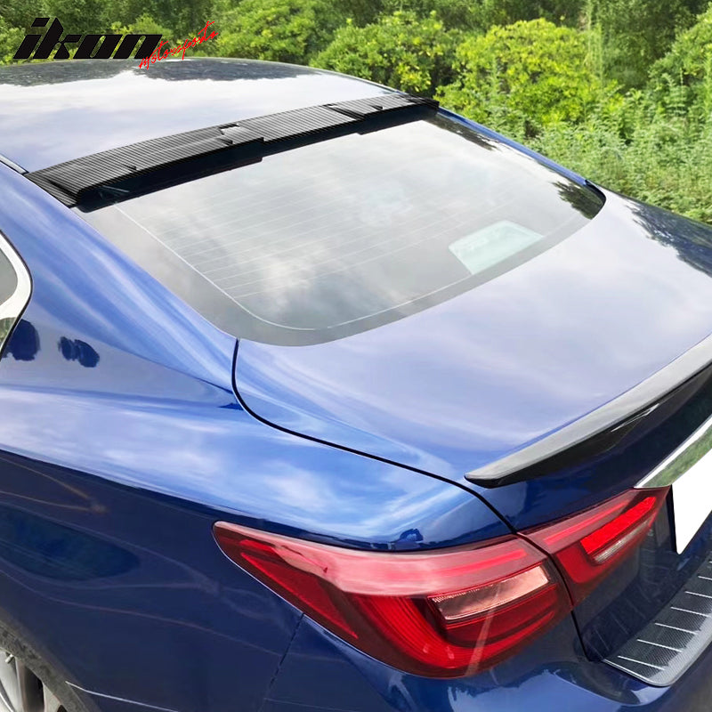 2014-2022 Infiniti Q50 V Style Rear Roof Spoiler Wing PP