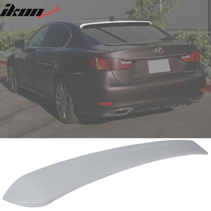 2013-2020 Lexus GS WD W F Sport Style Rear Roof Spoiler Wing ABS