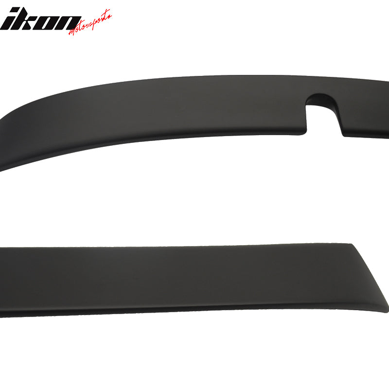 2001-2007 Benz W203 C-Class L Style Matte Black Roof Spoiler Wing ABS