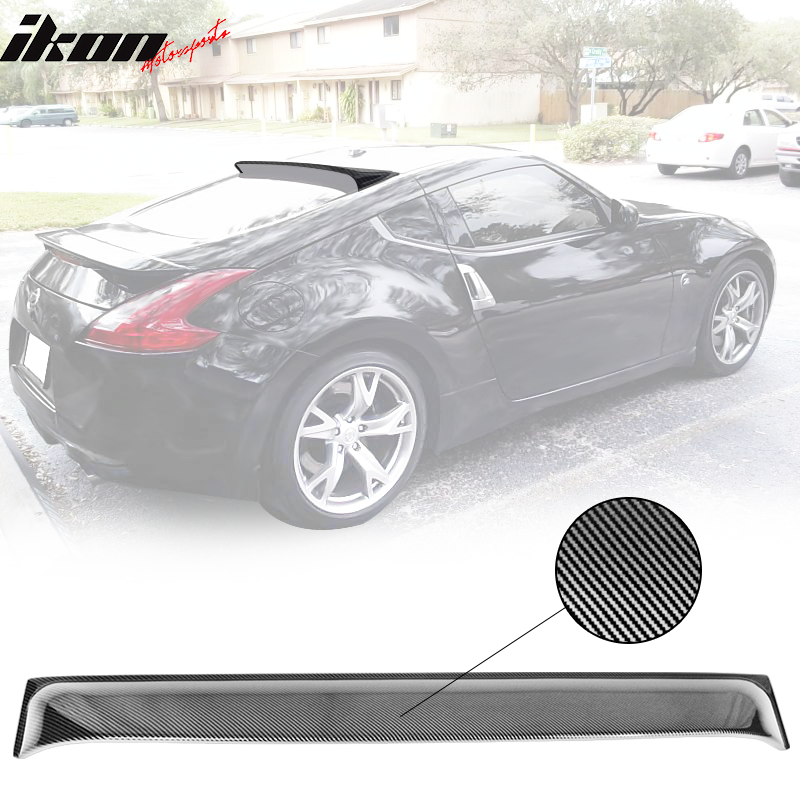 2009-2020 Nissan 370Z Coupe Rear Window Visor Roof Spoiler Wing PP