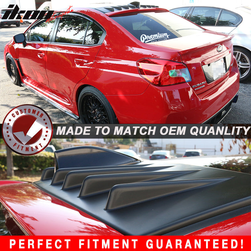 2015-2021 Subaru WRX STI V Matte Black Roof Generator Shark Fin ABS