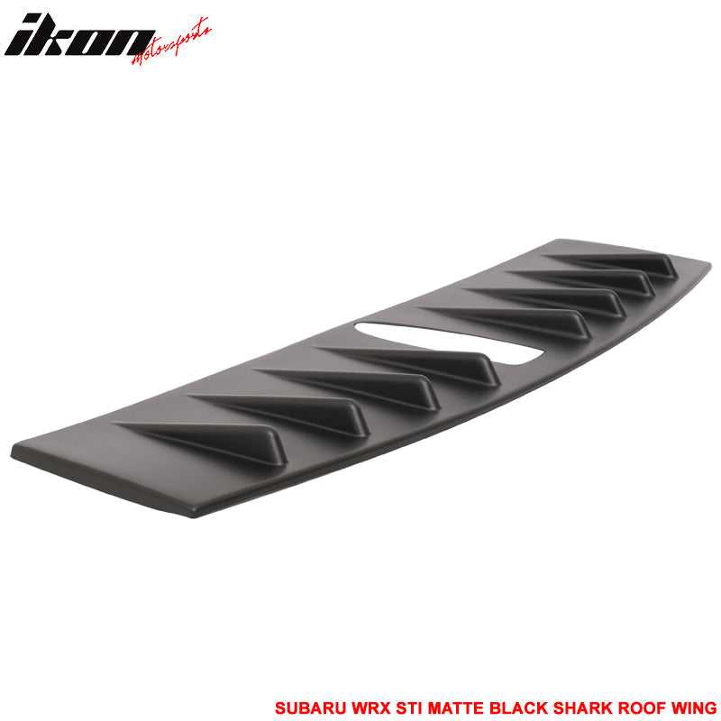2015-2021 Subaru WRX STI V Matte Black Roof Generator Shark Fin ABS
