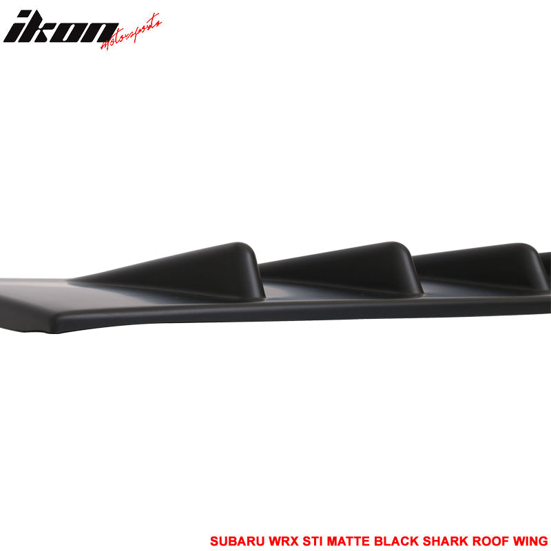 2015-2021 Subaru WRX STI V Matte Black Roof Generator Shark Fin ABS