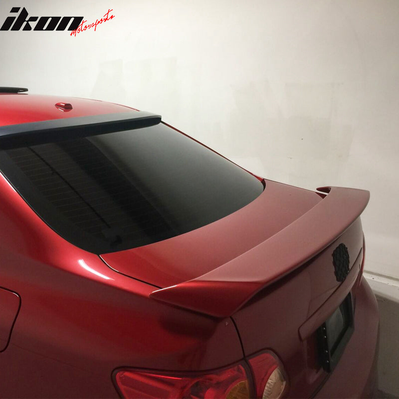 2009-2013 Toyota Corolla Rear Roof Spoiler Wing ABS