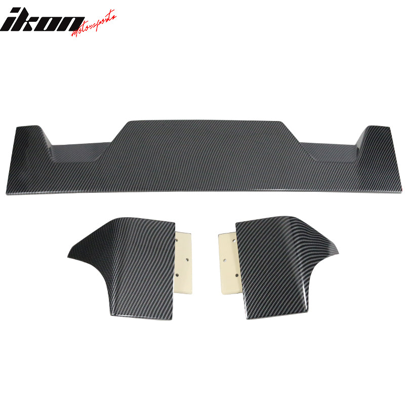 2014-2021 Toyota Tundra All Cab & Bed Size IKON Style Roof Spoiler ABS