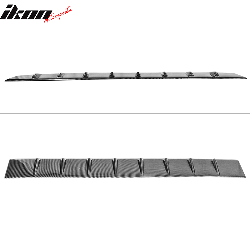 2011-2023 Dodge Charger IKON Style Shark Fin Roof Vane Spoiler Wing