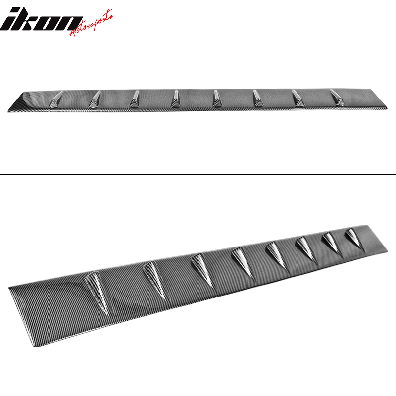 2011-2023 Dodge Charger IKON Style Shark Fin Roof Vane Spoiler Wing