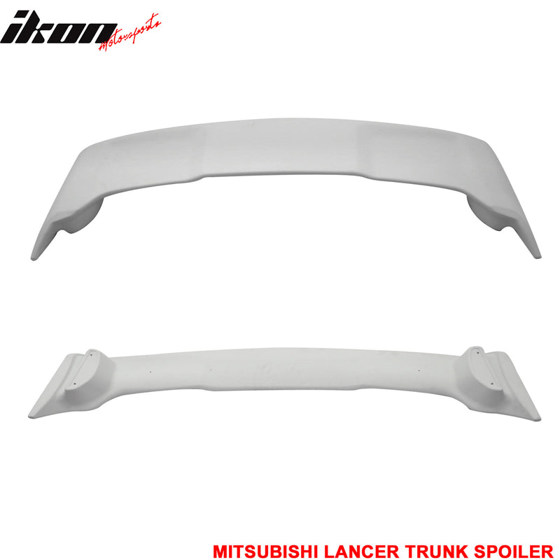 Fits 08-15 Mitsubishi Lancer ABS OE Rear Spoiler Wing Unpainted