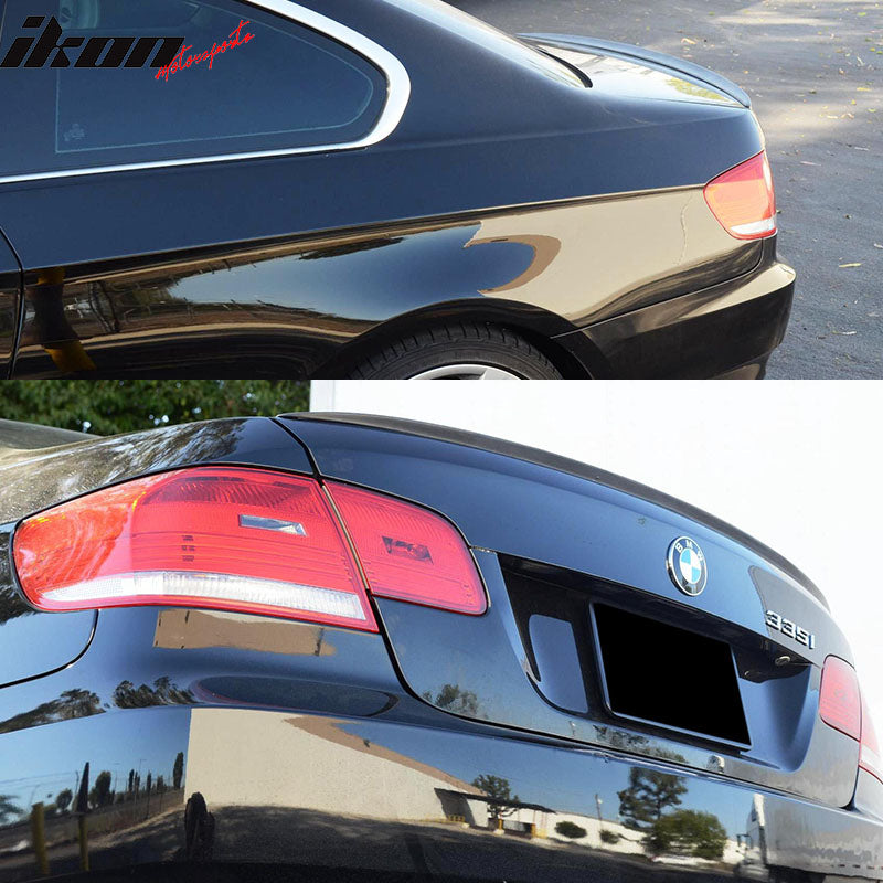 2007-2013 BMW E92 Coupe M3 Rear Spoiler Wing Lip Deck Lid ABS