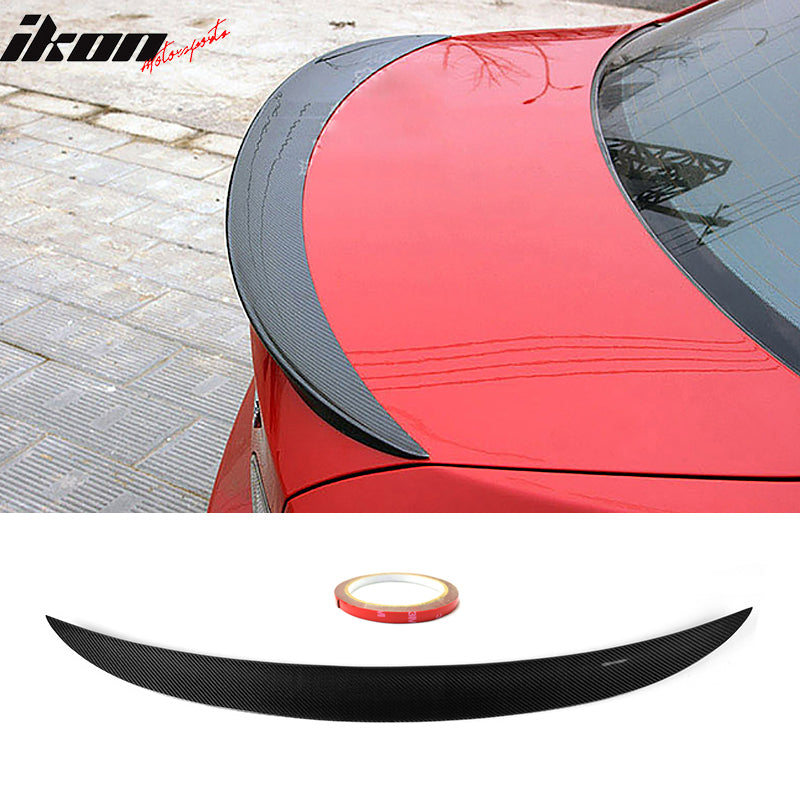 2007-2013 BMW 3-Series E93 P Style Carbon Fiber Trunk Spoiler Wing