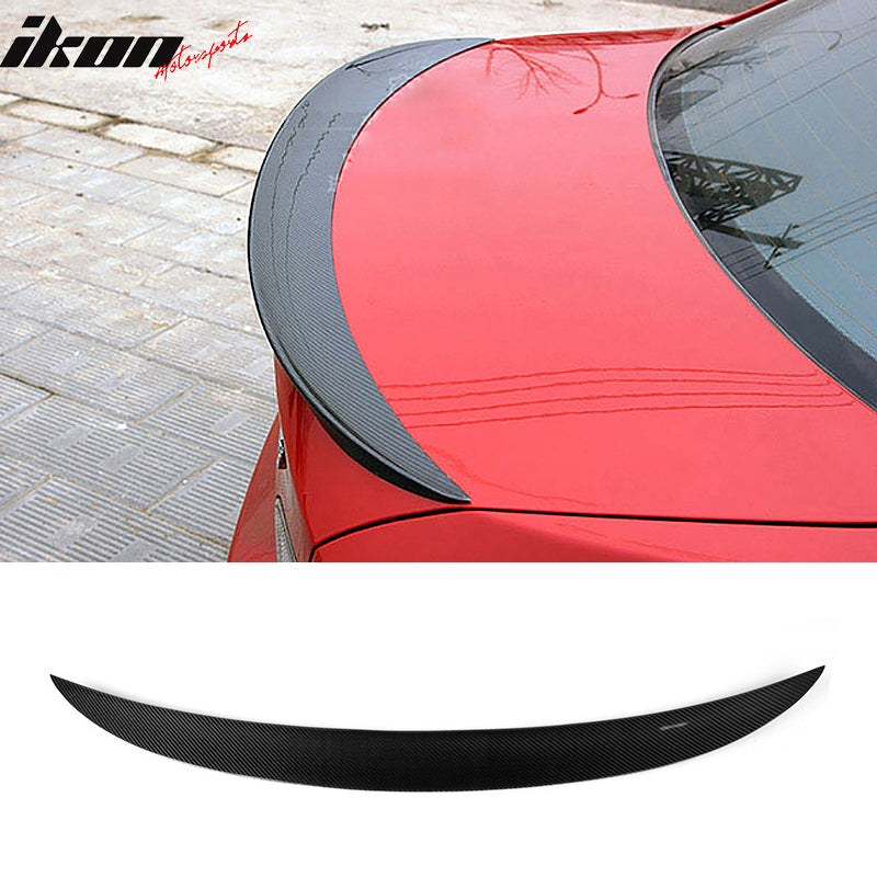 2007-2013 BMW 3-Series E93 P Style Carbon Fiber Trunk Spoiler Wing
