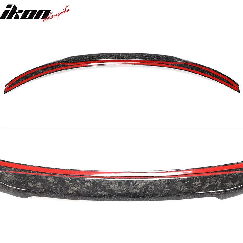 2012-2018 BMW F30 F80 M4 Style Forged Carbon Fiber Trunk Spoiler