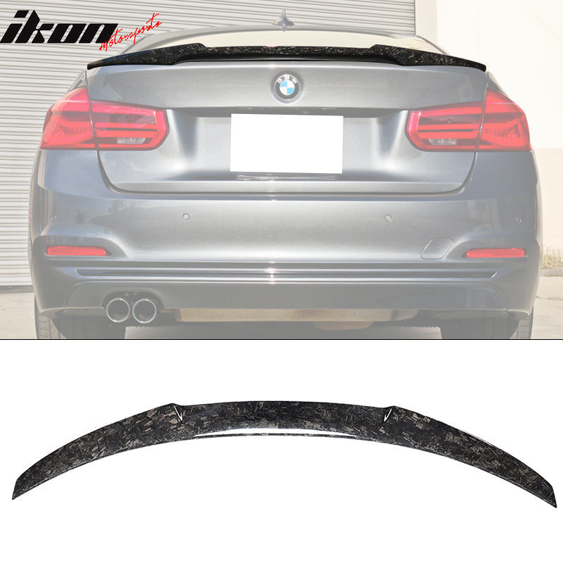 2012-2020 BMW 3-Series F30 F80 M4 Style Carbon Fiber Trunk Spoiler