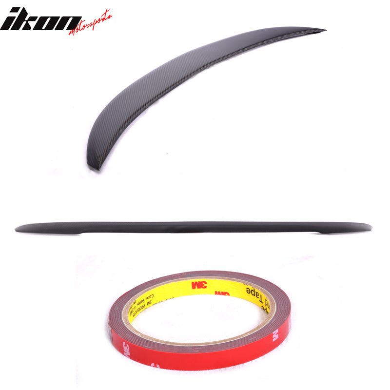 2015-2020 BMW 4 Series Gran Coupe V Style Carbon Fiber Trunk Spoiler