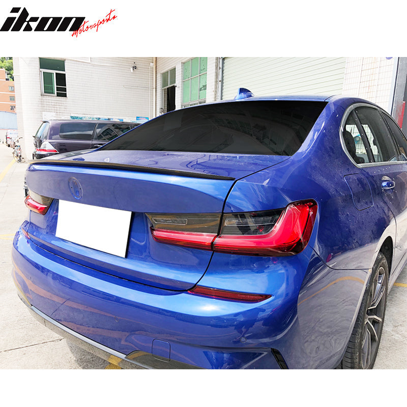 2019-2025 BMW 3 Series G20 M Style Rear Spoiler Wing Carbon Fiber