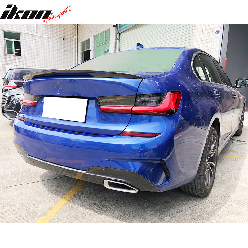 2019-2025 BMW G20 3 Series Carbon Fiber P Style Rear Spoiler Wing