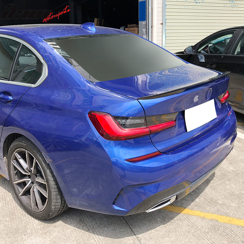 2019-2025 BMW G20 3 Series Carbon Fiber P Style Rear Spoiler Wing