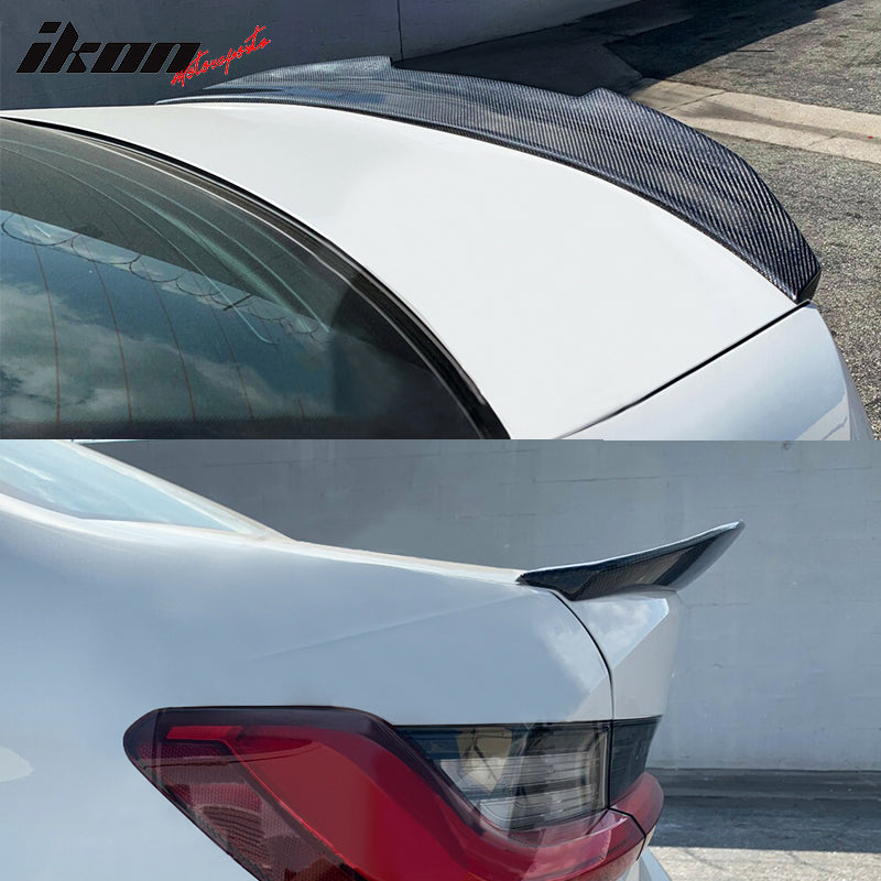 2019-2024 BMW G20 G80 PSM Gloss Black Rear Spoiler Dry Carbon Fiber
