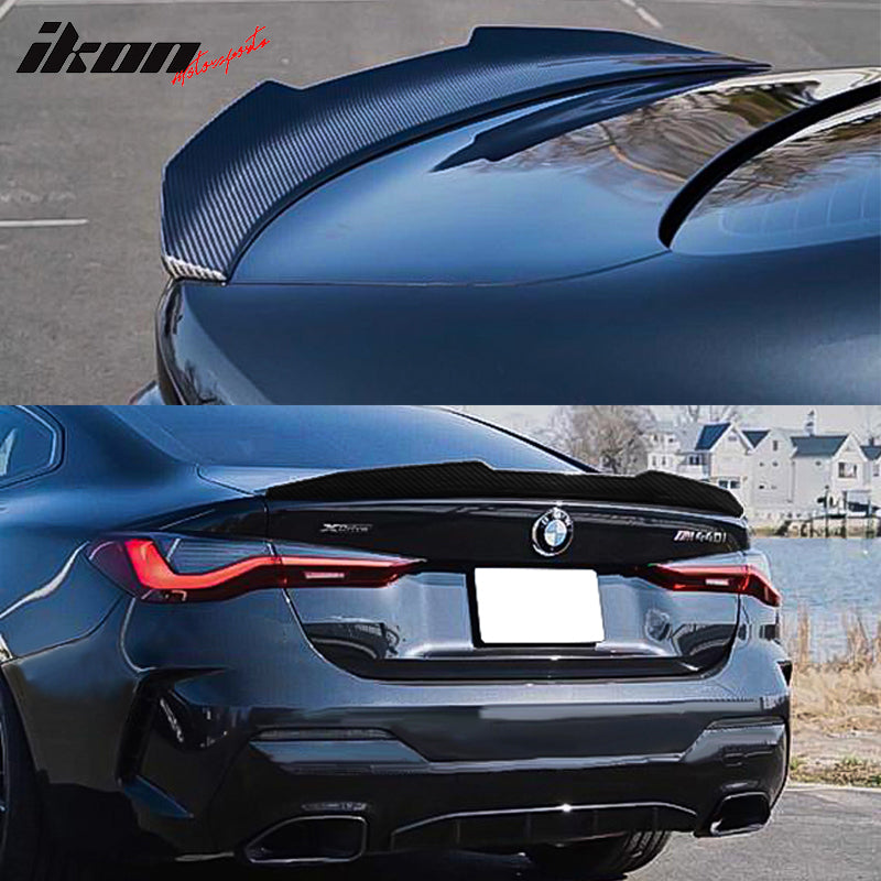 2021-2023 BMW G22 430i G82 M4 PSM Trunk Spoiler ABS