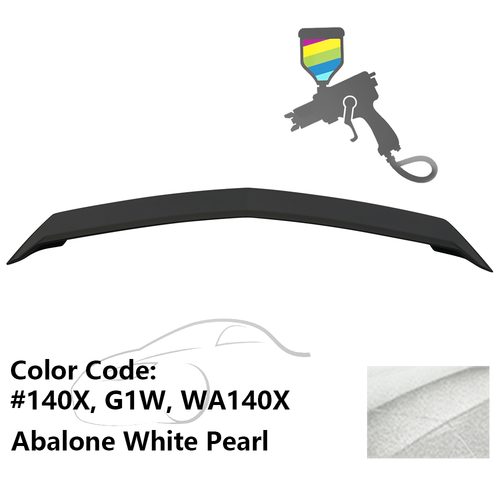 2016-2019 Cadillac ATS Sedan V Style Trunk Spoiler Wing ABS
