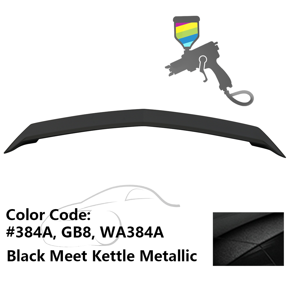 2016-2019 Cadillac ATS Sedan V Style Trunk Spoiler Wing ABS