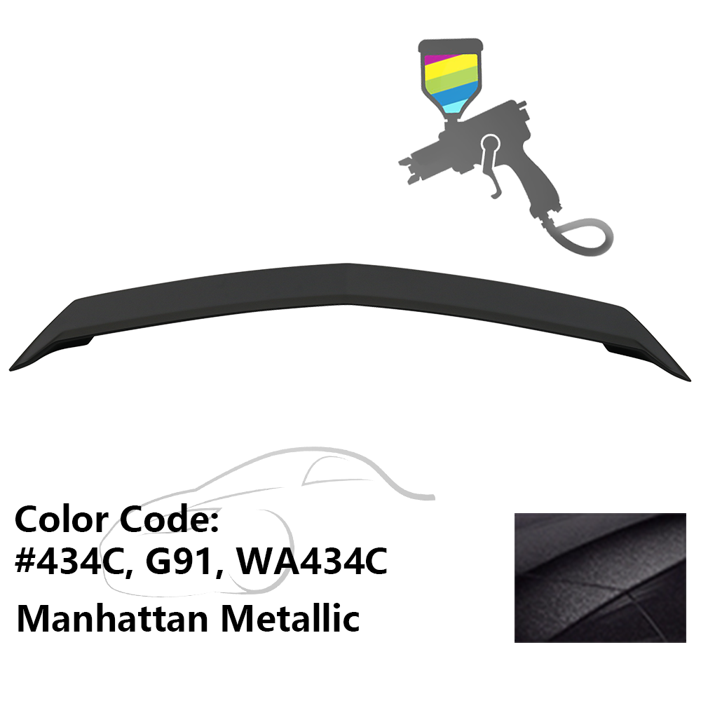 2016-2019 Cadillac ATS Sedan V Style Trunk Spoiler Wing ABS