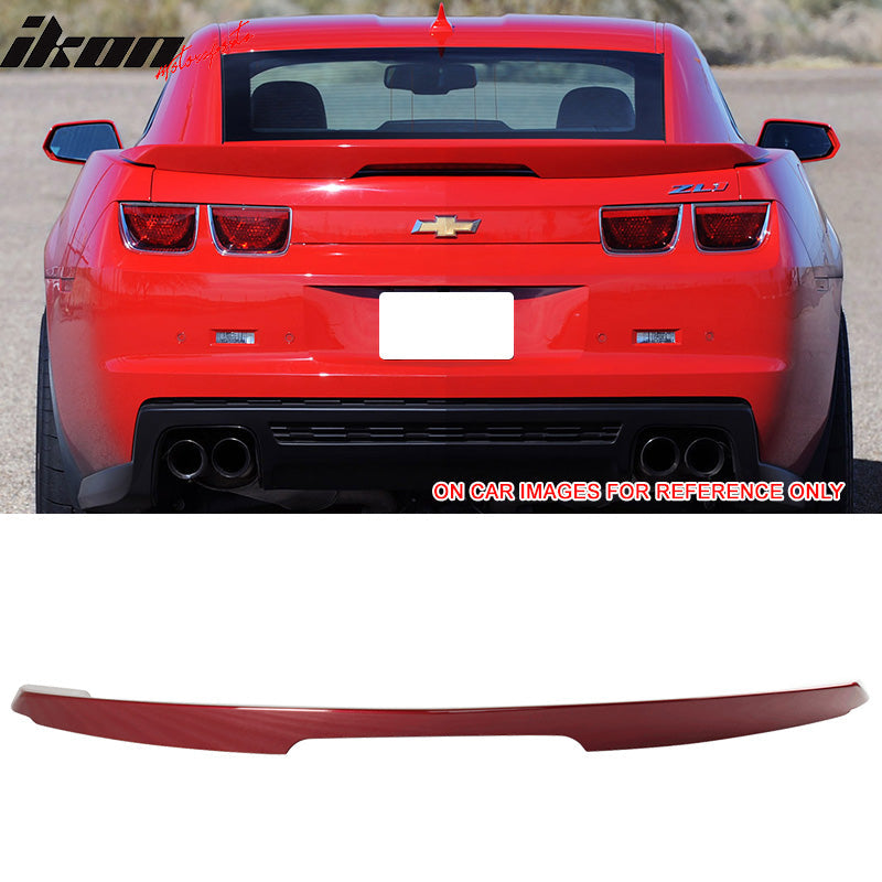 2010-2013 Chevy Camaro ZL1 Painted Color ABS Trunk Spoiler W/ LED Lamp