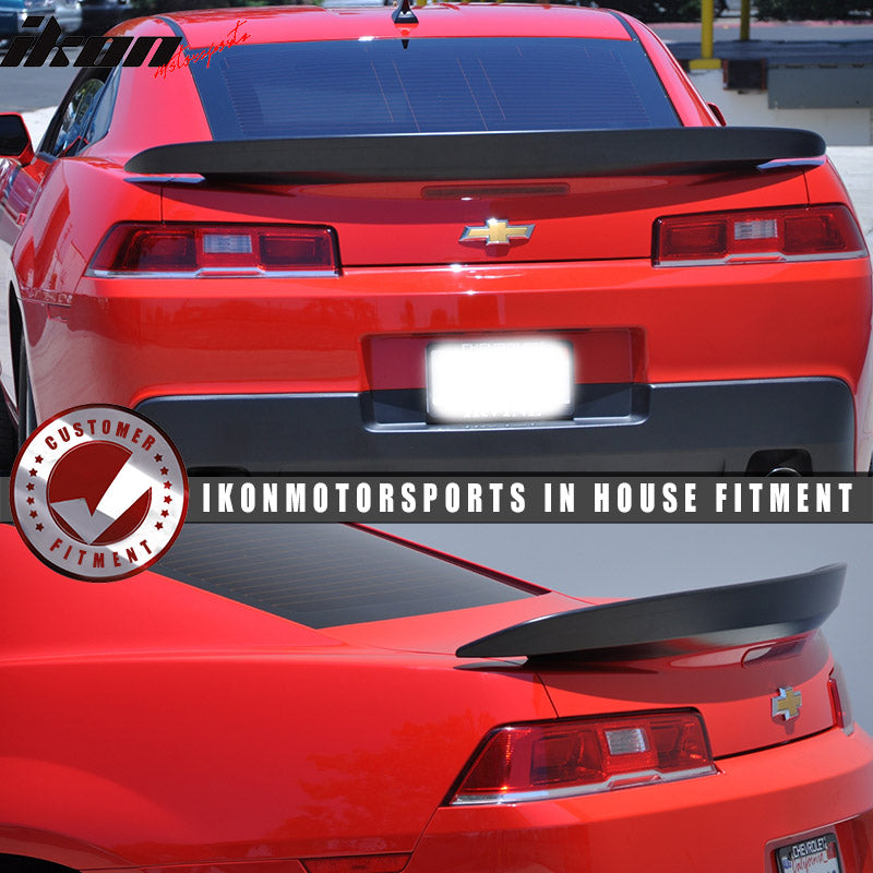 2014-2015 Chevrolet Camaro Painted Color ABS Flush Mount Trunk Spoiler