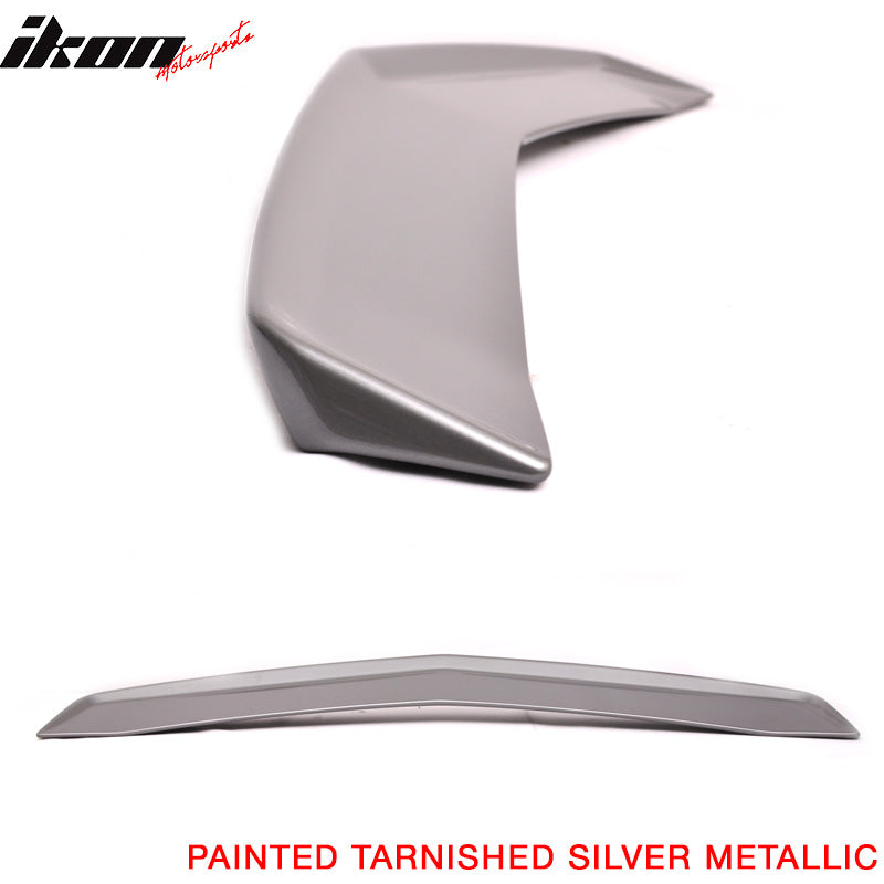 2003-2007 Cadillac CTS Sedan Painted Color ABS Rear Trunk Spoiler Wing