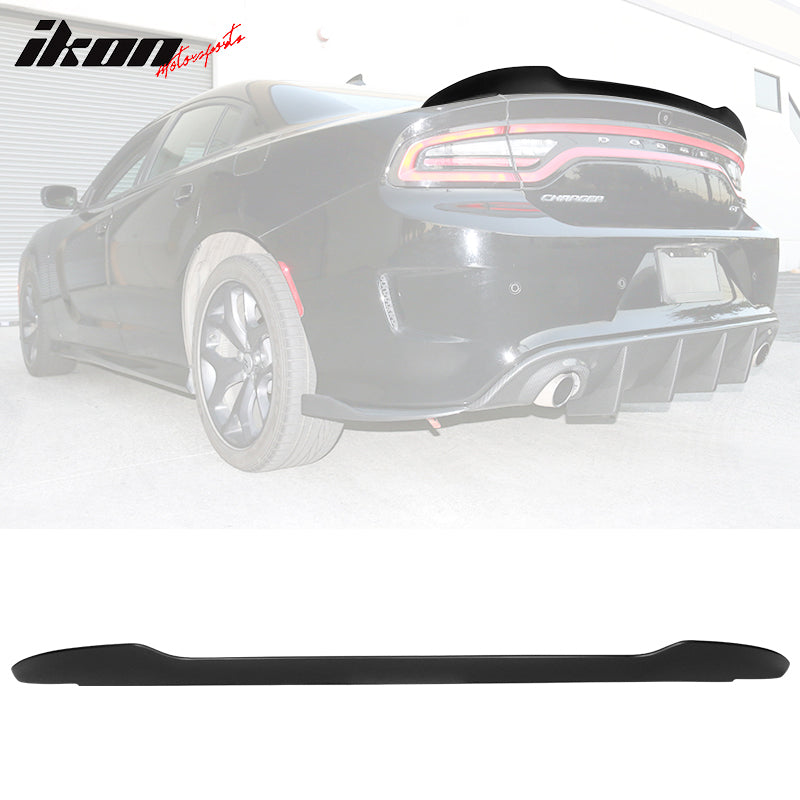 2011-2023 Dodge Charger V3 Style Rear Trunk Spoiler Wing ABS