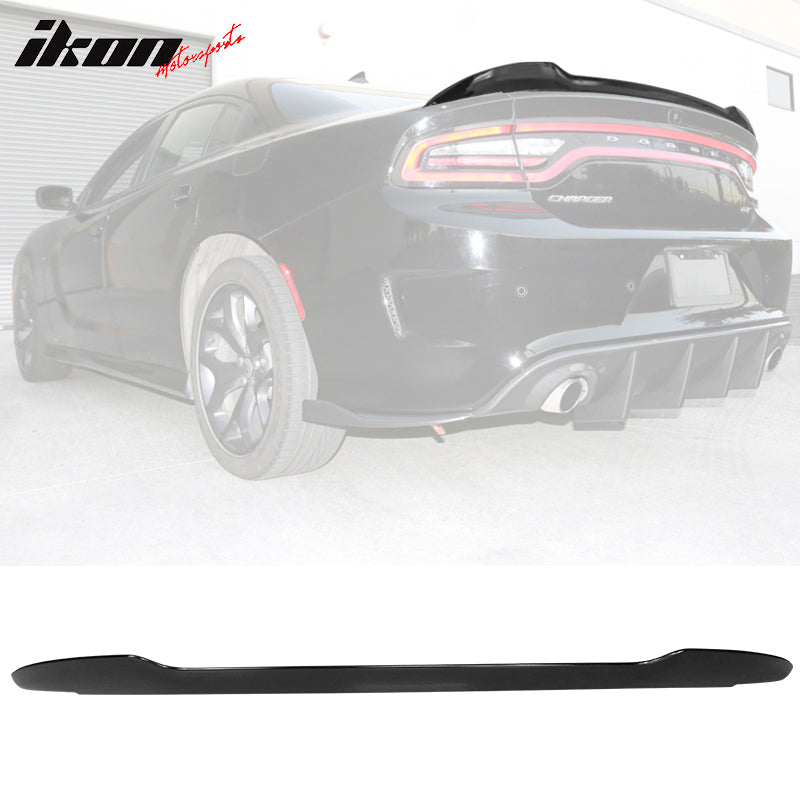2011-2023 Dodge Charger V3 Style Rear Trunk Spoiler Wing ABS